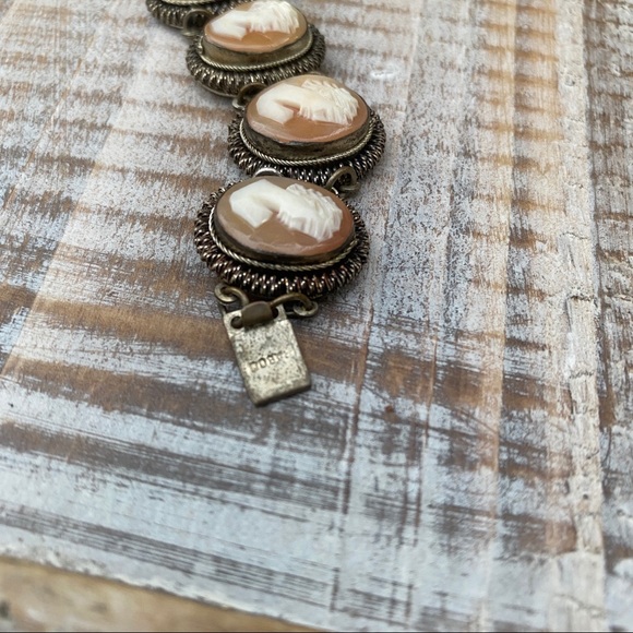 Collier Vintage Giuliano Fratti - 5 Rangs - Bijou Ancien élégant - Occasion